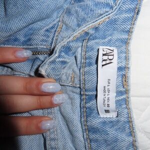 Zara Light Blue Women's Skort